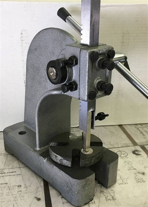 metal stamping press for jewelry